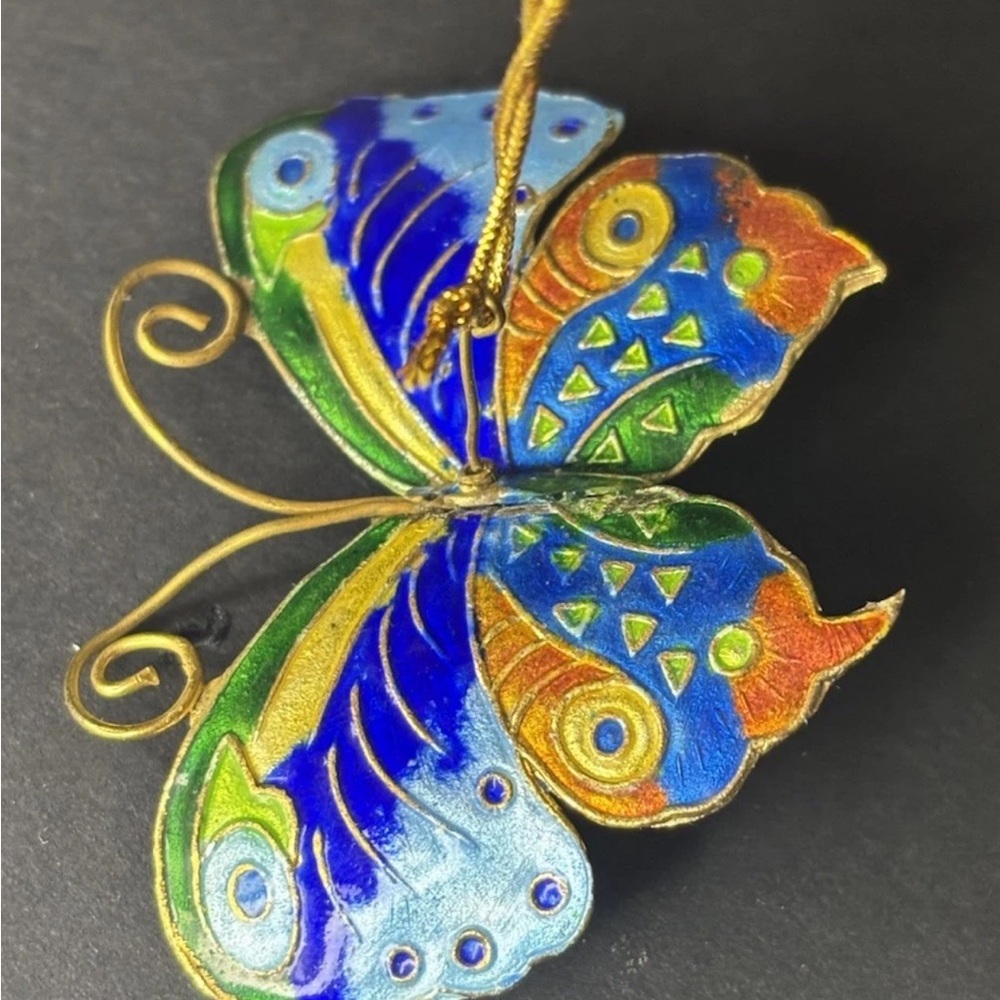 Colorful Butterfly Ornament